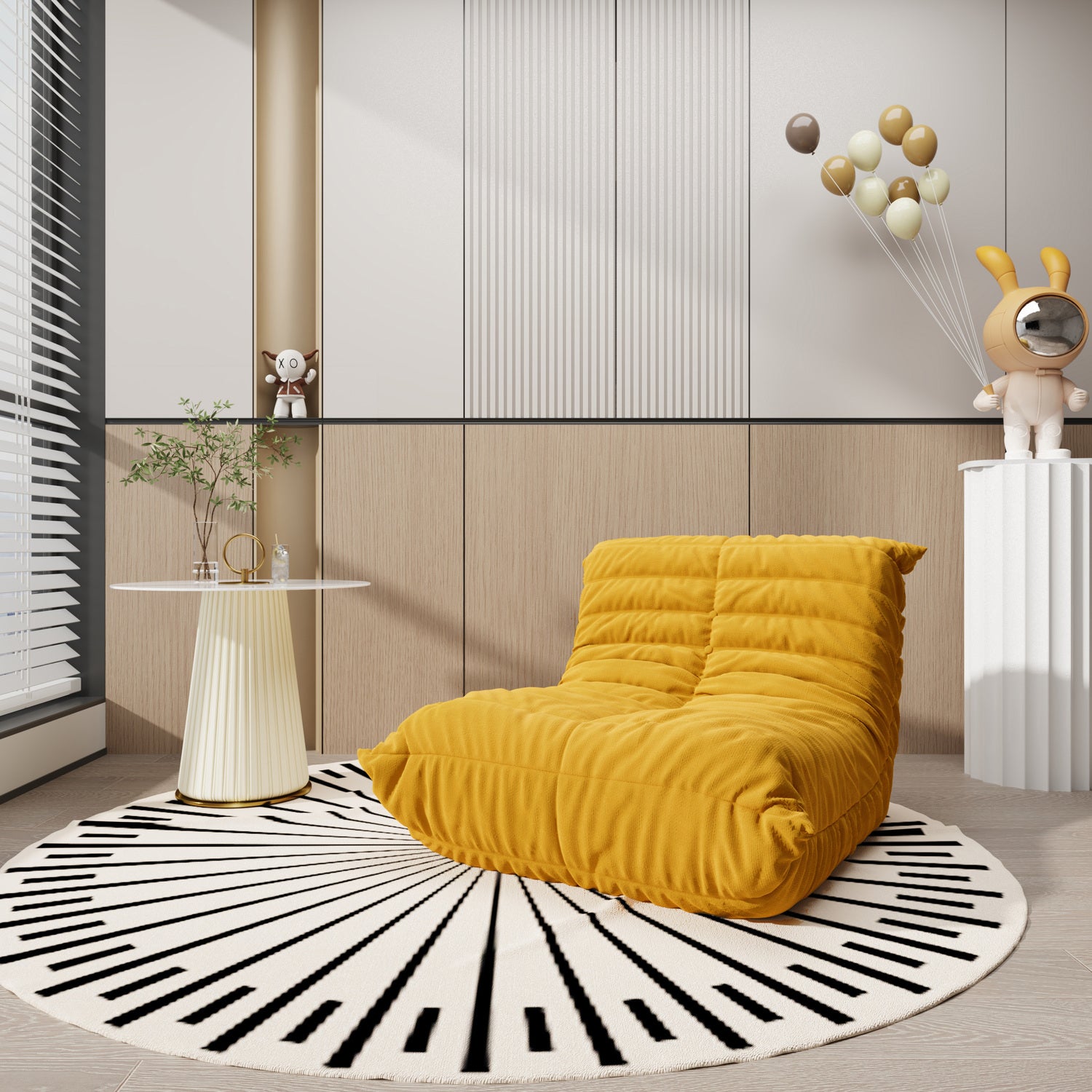 Stolik pomocniczy Modig 60 cm – biały Livin Hill – zdjęcie 16