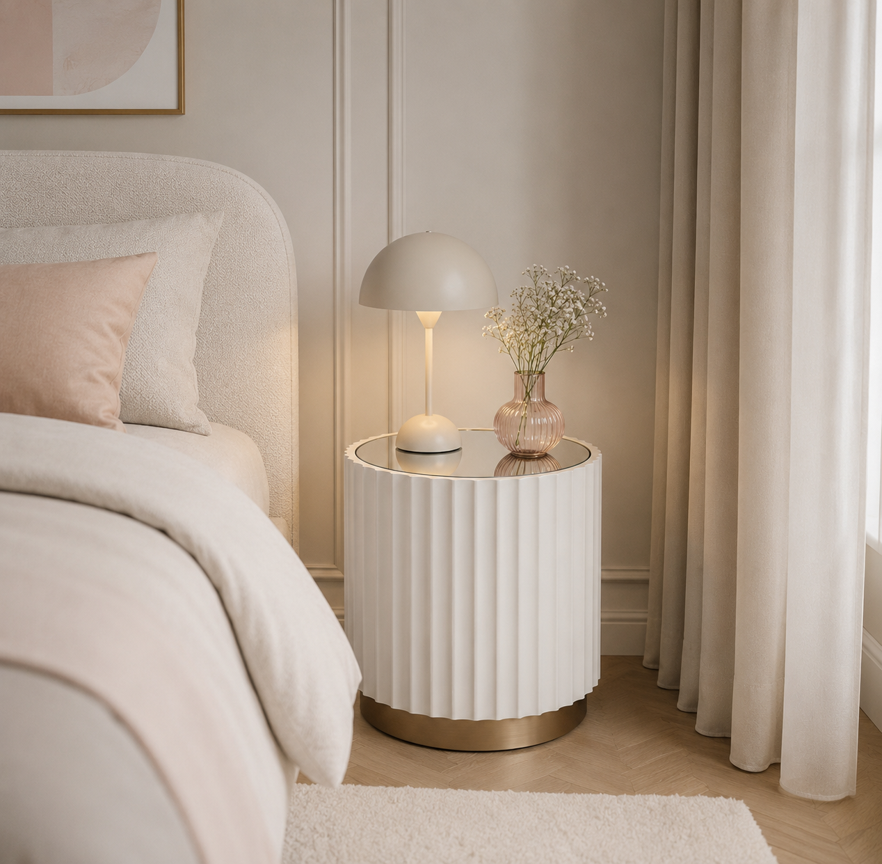 Stolik pomocniczy Stilig 45 cm z lustrzanym blatem Livin Hill – zdjęcie 6