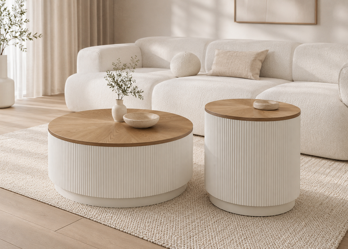 Stolik kawowy Stilig 80 cm z podnoszonym blatem Livin Hill – zdjęcie 13