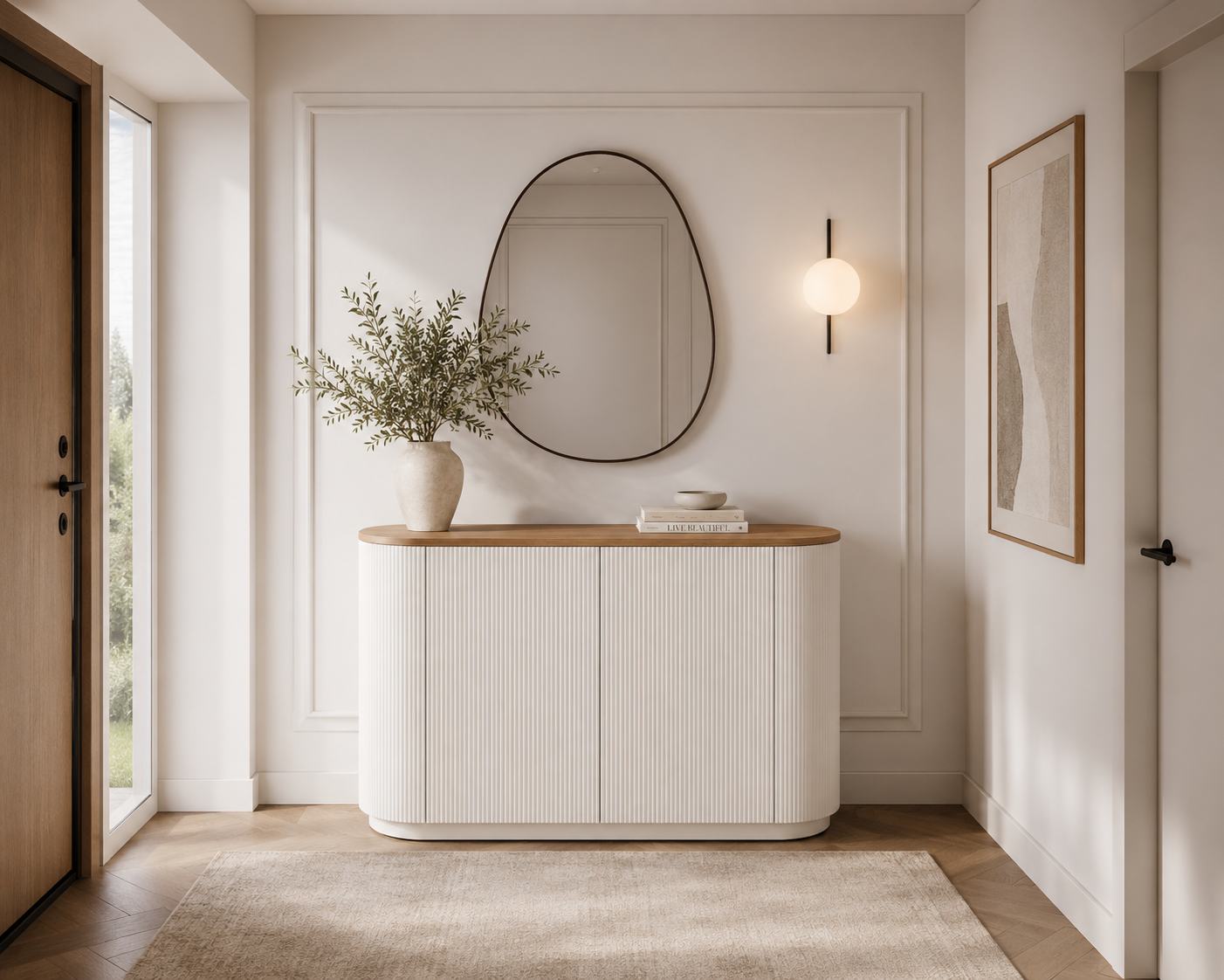 Komoda Stilig 120 cm – ecru Livin Hill – zdjęcie 6