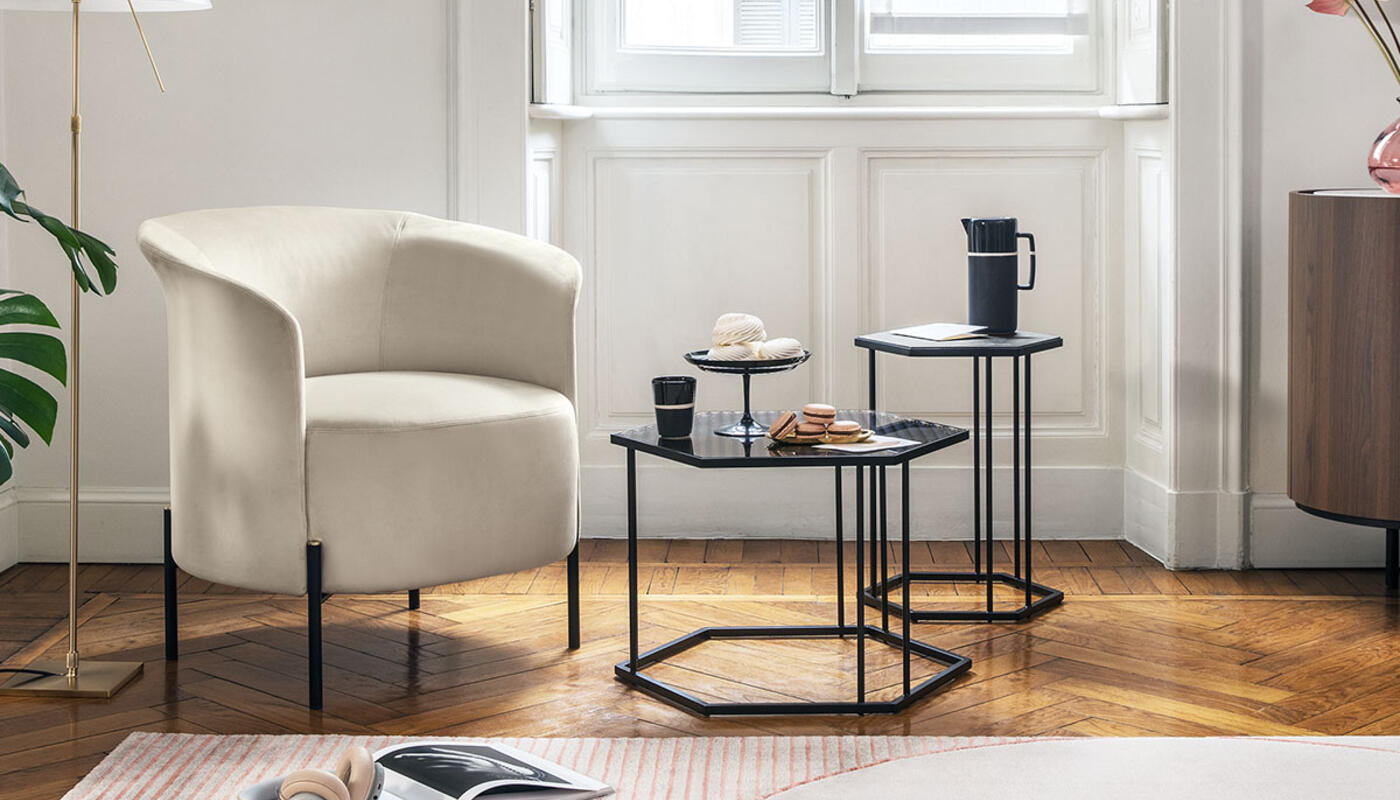 Stolik kawowy Renee 60 × 52 cm Calligaris