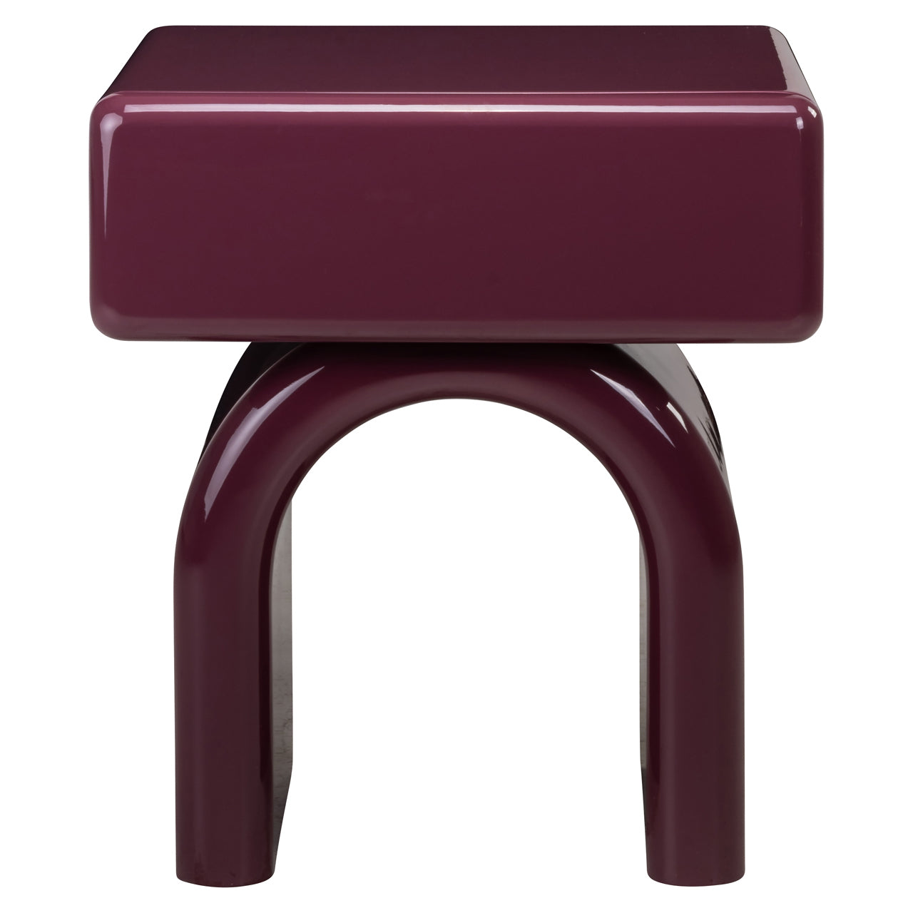 Szafka nocna Bennet Burgundy – zdjęcie 2