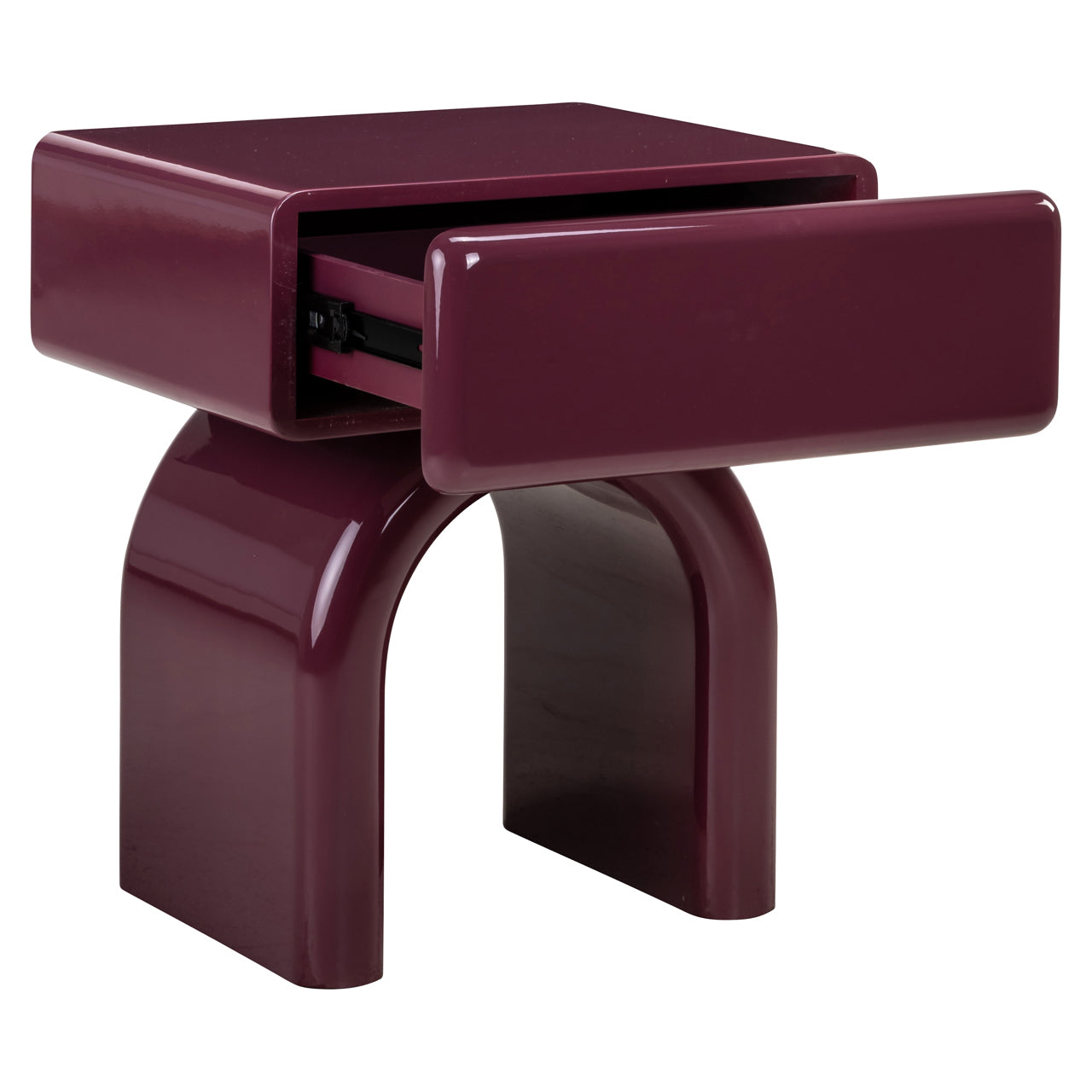 Szafka nocna Bennet Burgundy – zdjęcie 4