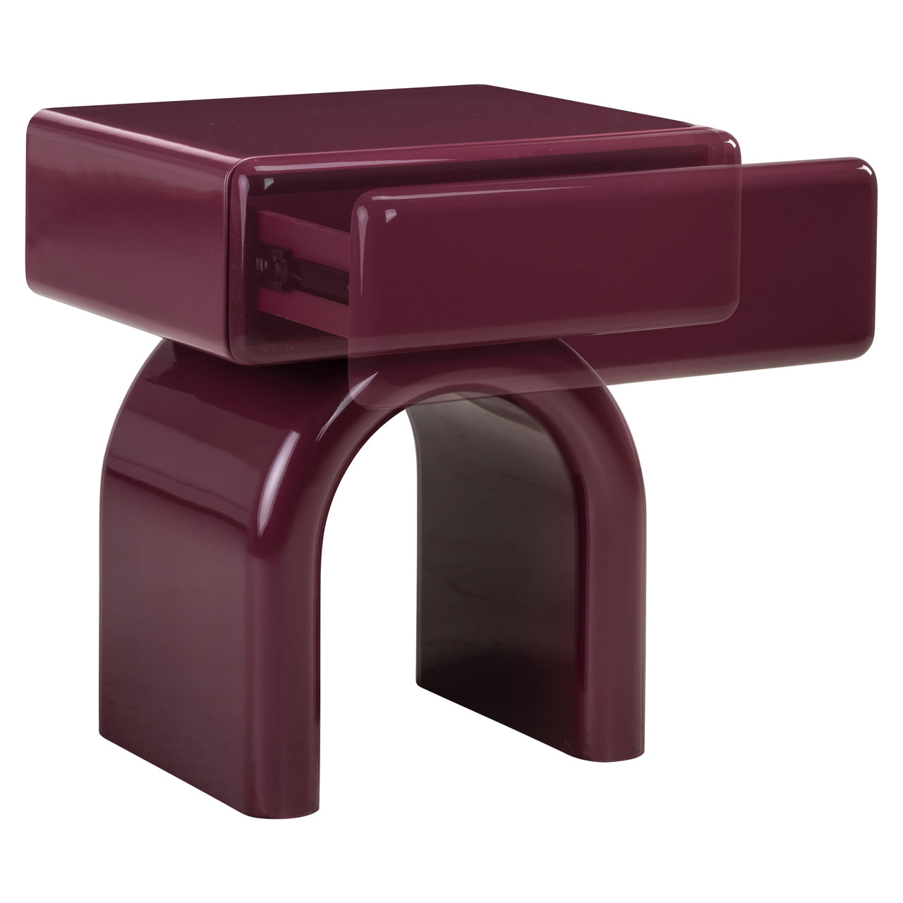 Szafka nocna Bennet Burgundy – zdjęcie 5