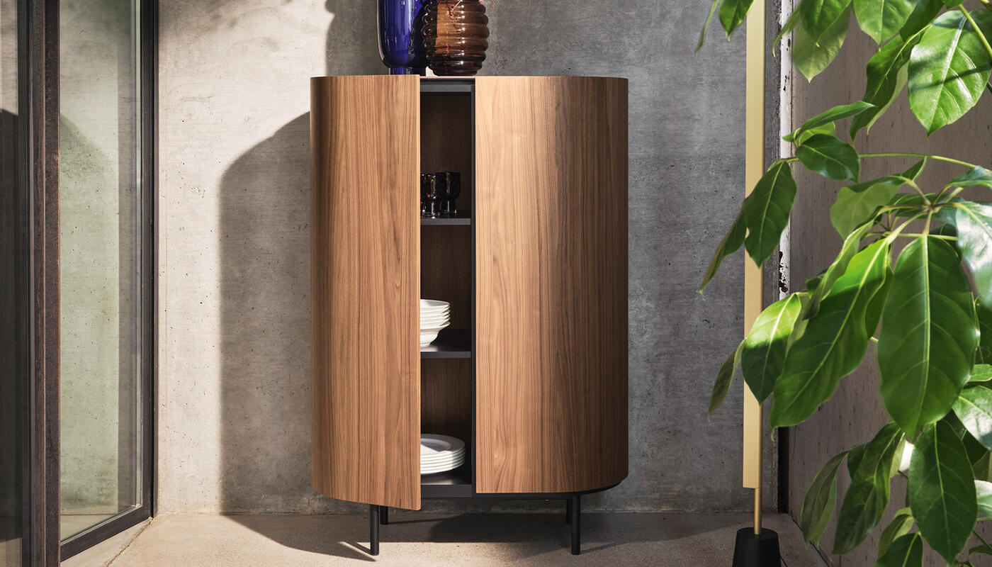 Komoda wysoka Lake 90 × 136 cm Calligaris