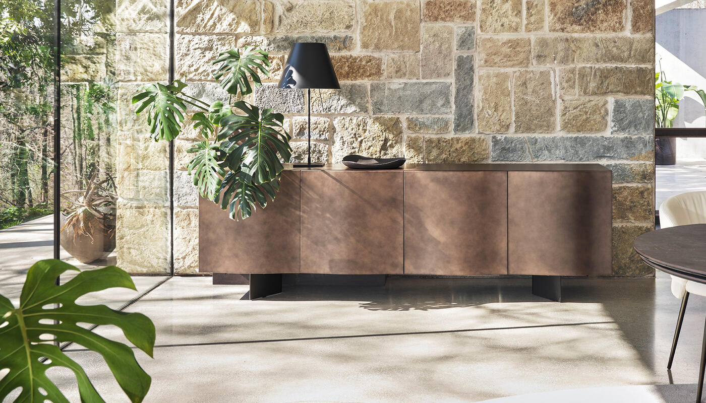 Komoda Sinuosa 4-drzwiowa 241 cm Calligaris