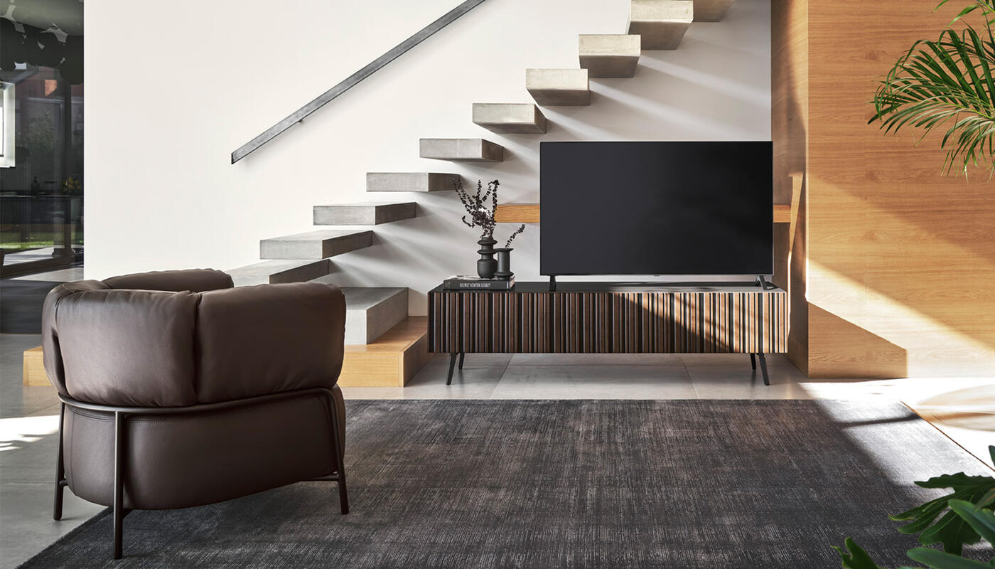 Komoda RTV Stripes 181 cm Calligaris