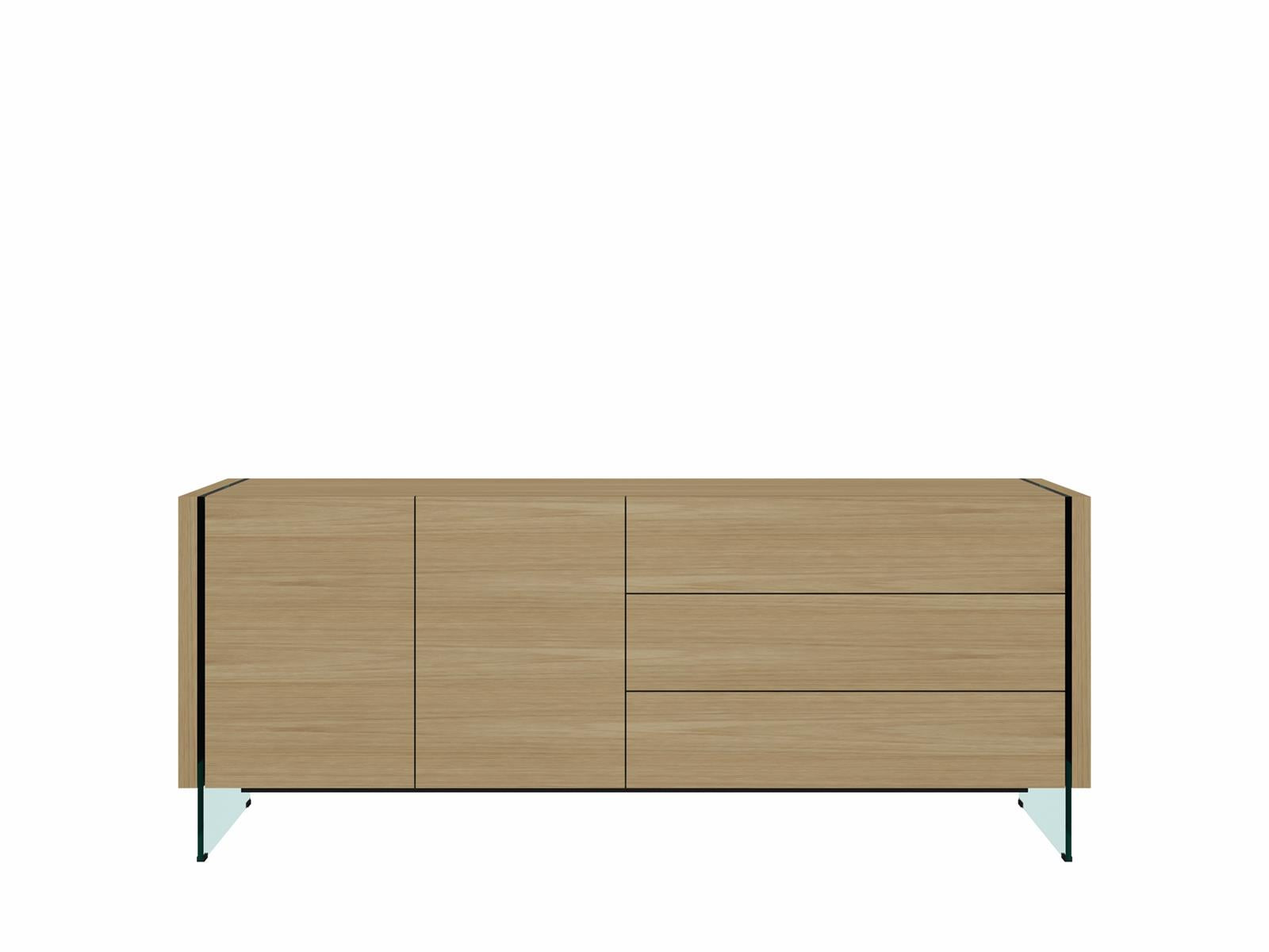 Komoda Soho 188 cm – dębowa Livin Hill – zdjęcie 3