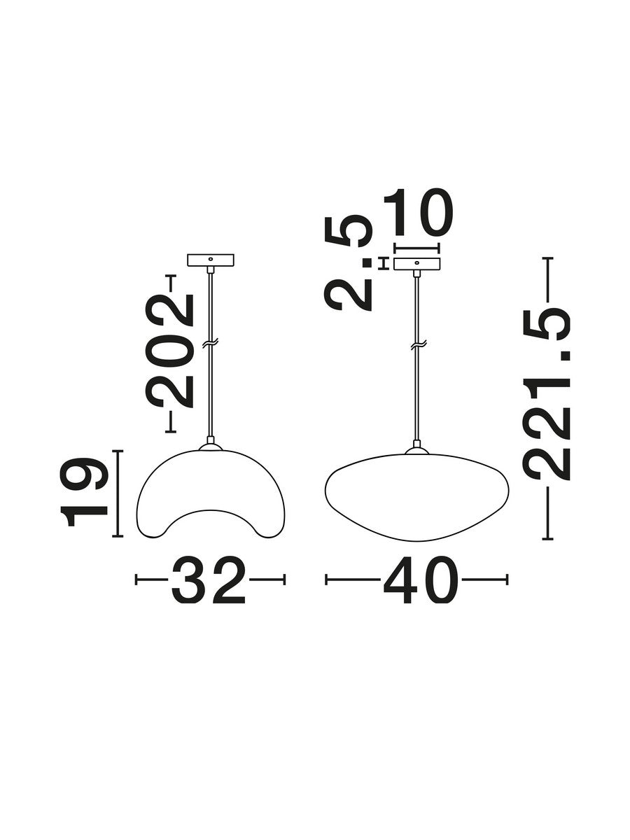Lampa wisząca Bambel – Nova Luce