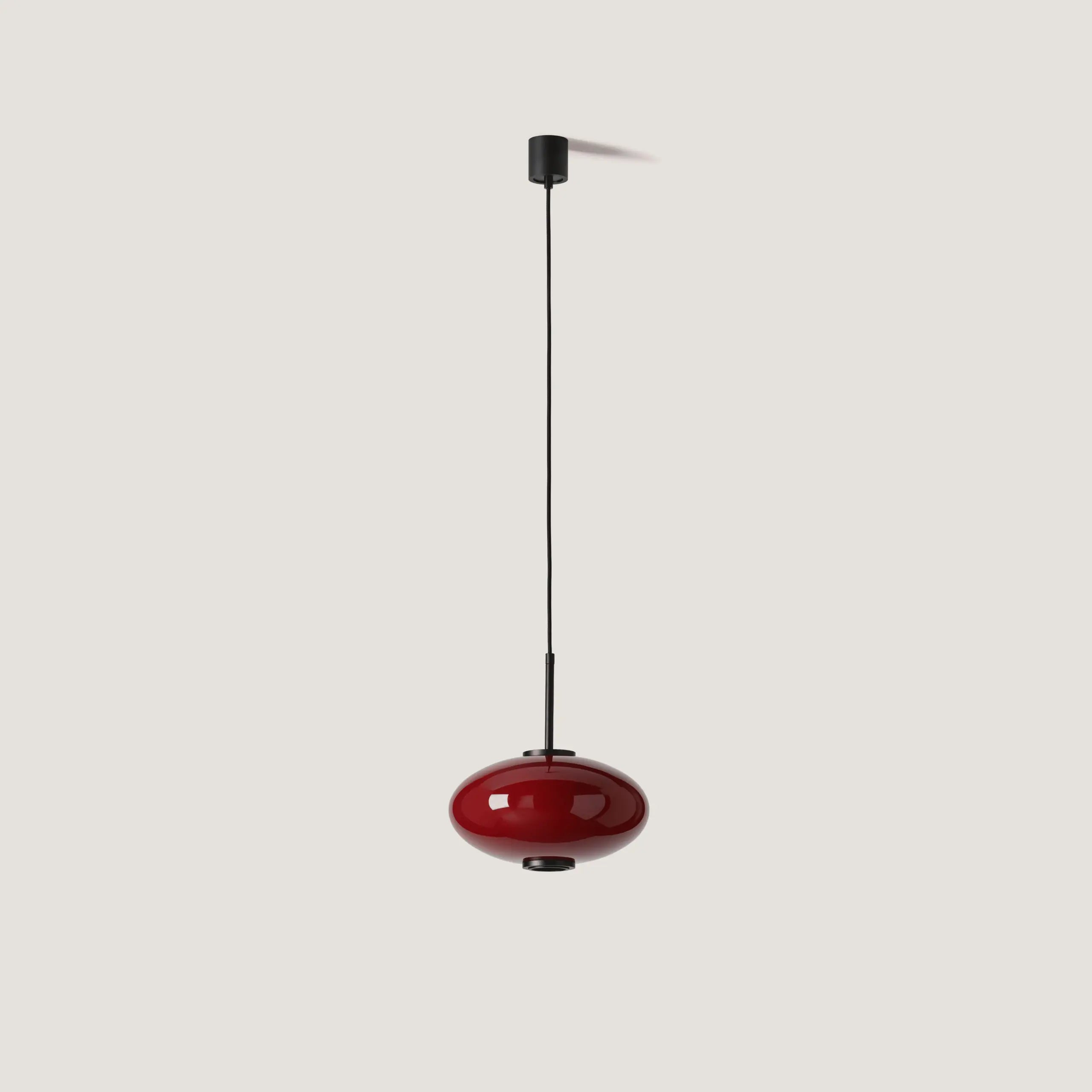 Ovalo – lampa wisząca szklana