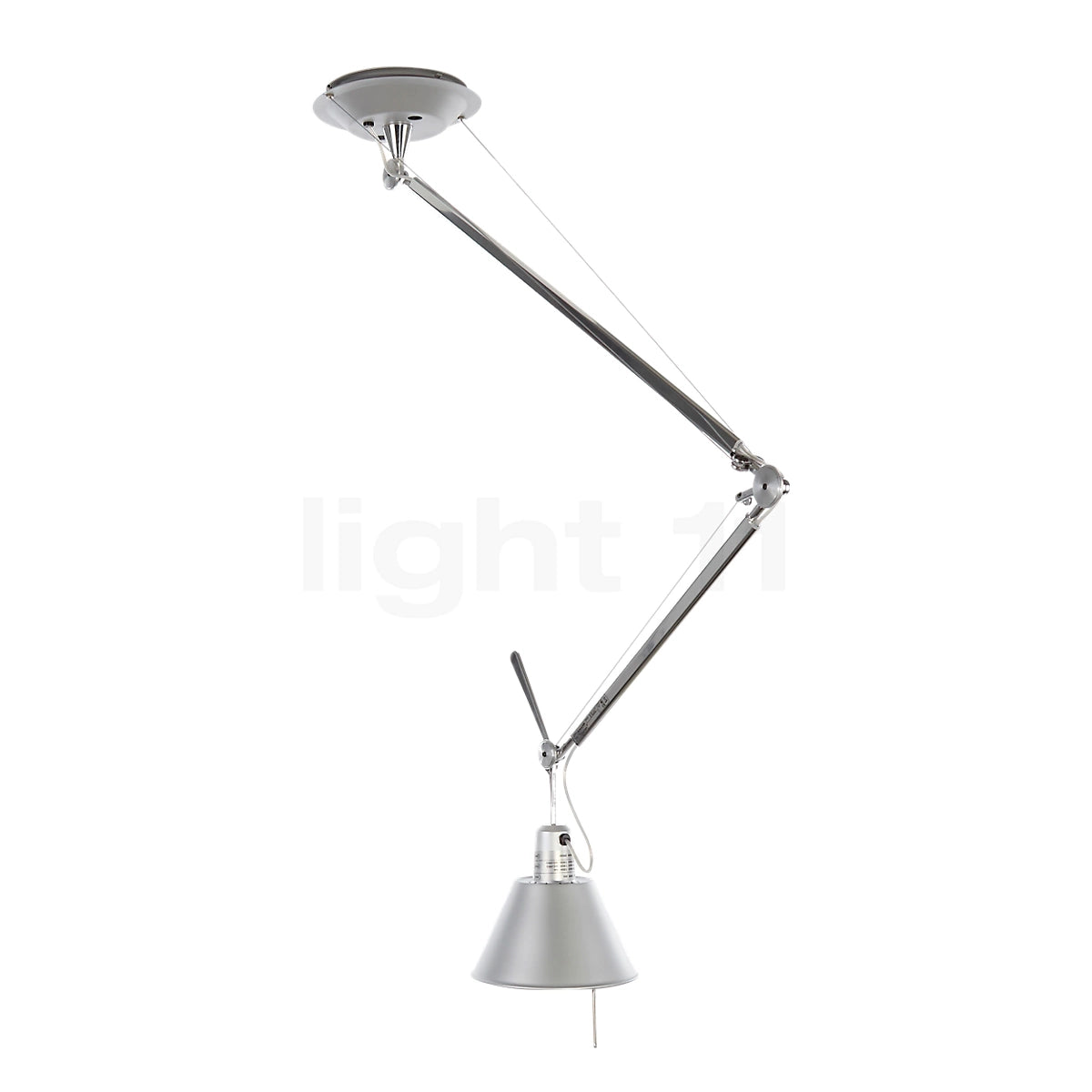 Tolomeo Decentrata – metalowa lampa wisząca