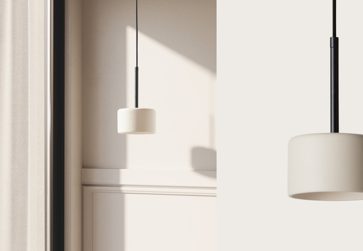 Cora – lampa wisząca ceramiczna LED