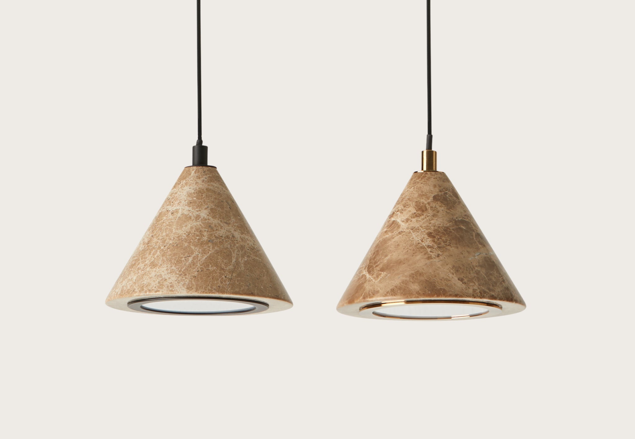 Iconic – lampa wisząca marmurowa LED