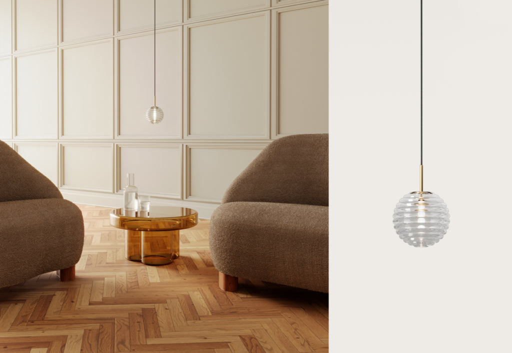 Doul – lampa wisząca szklana