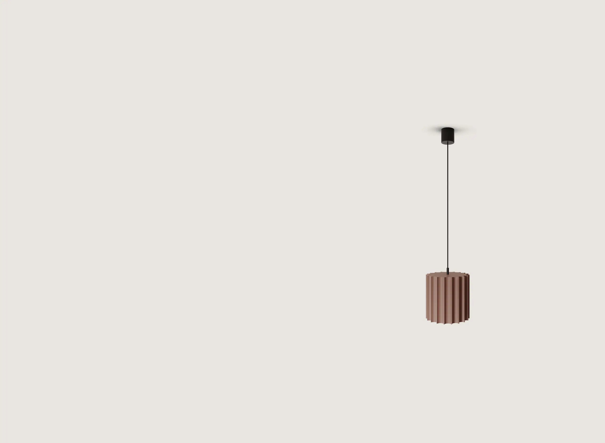 Dena – lampa wisząca ceramiczna LED