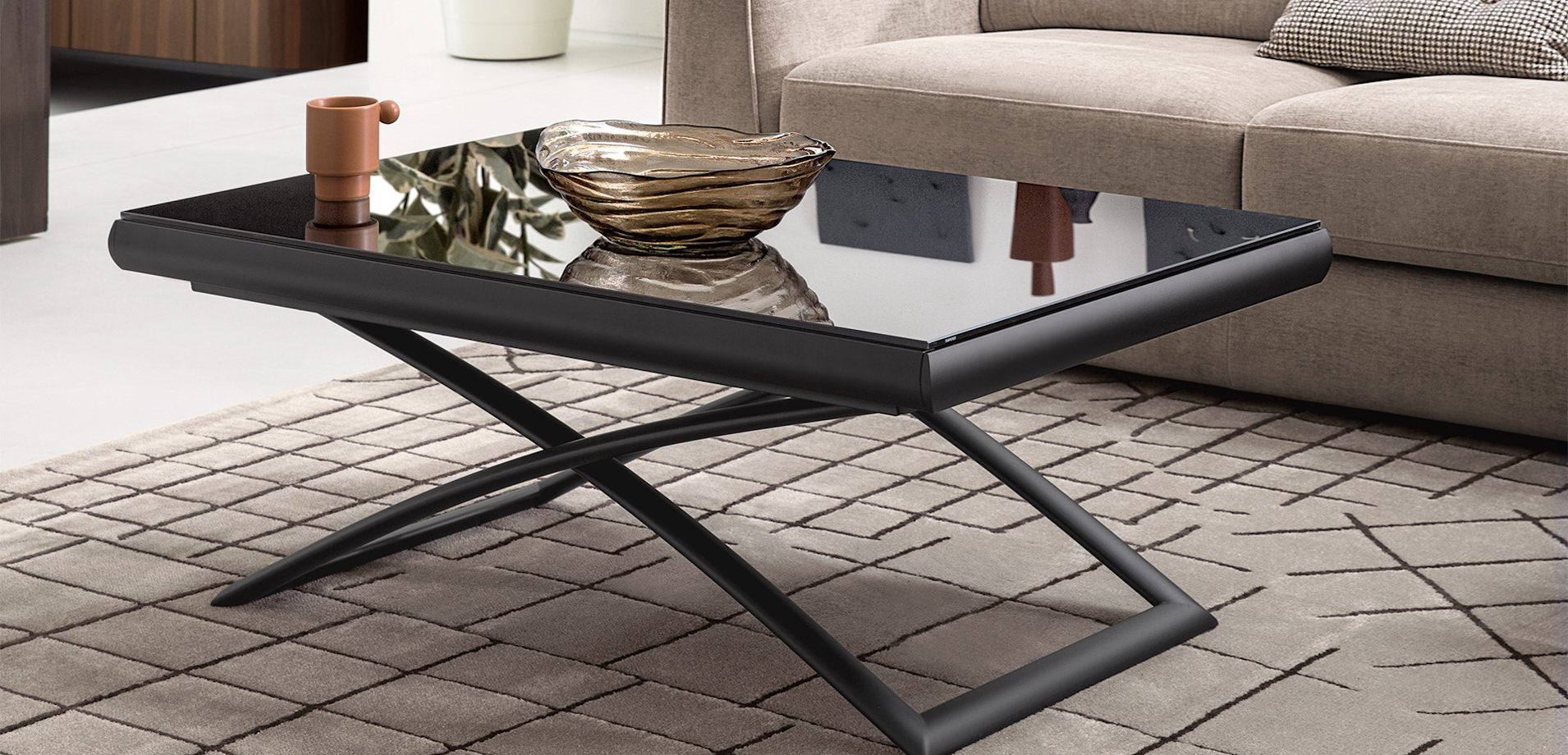 Stolik transformowany Dakota 106–186,5 cm Calligaris