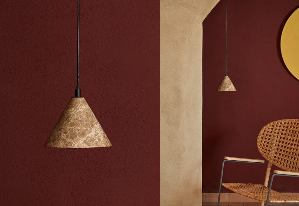 Iconic – lampa wisząca marmurowa LED