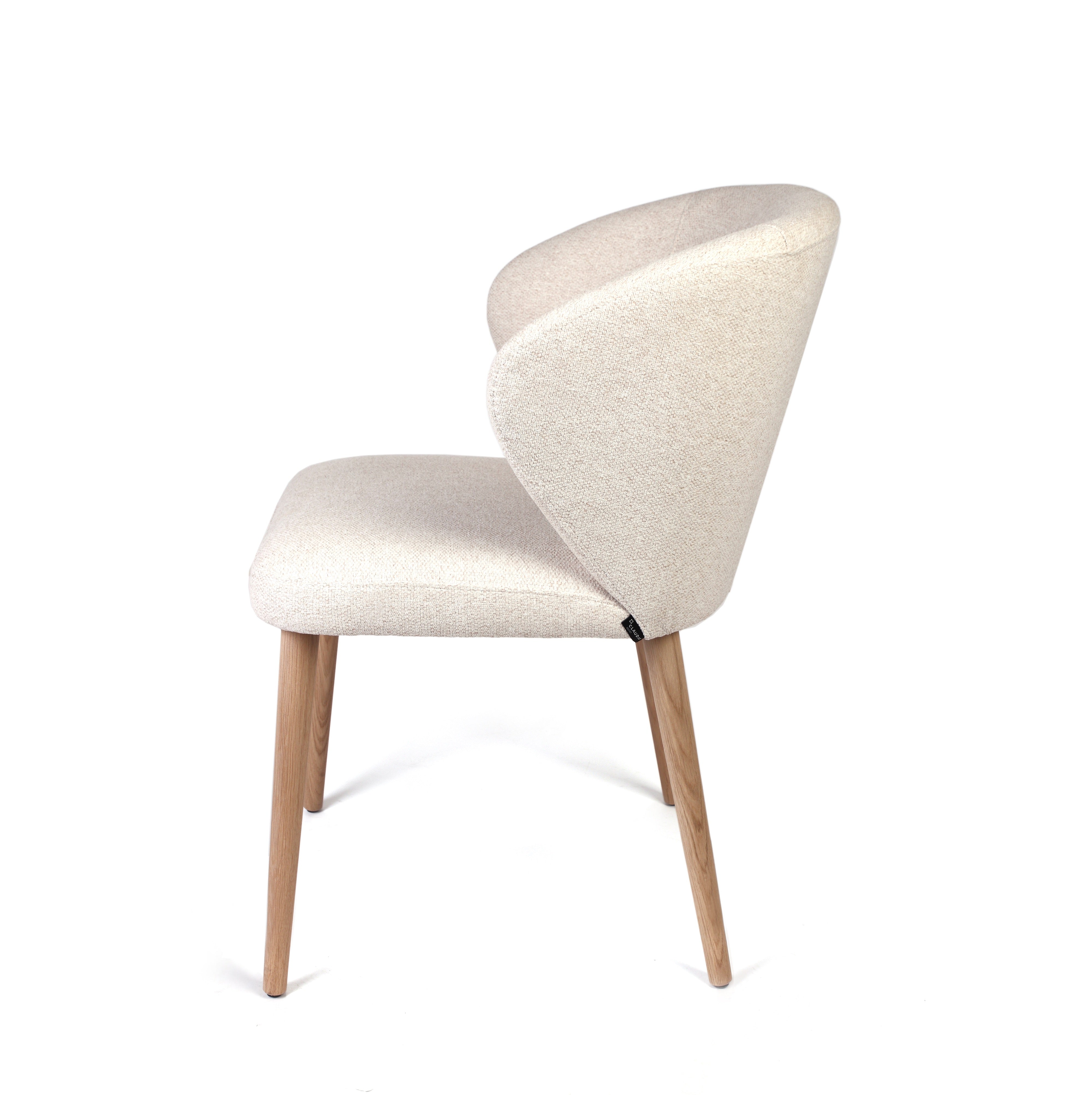 Stella chair wooden legs