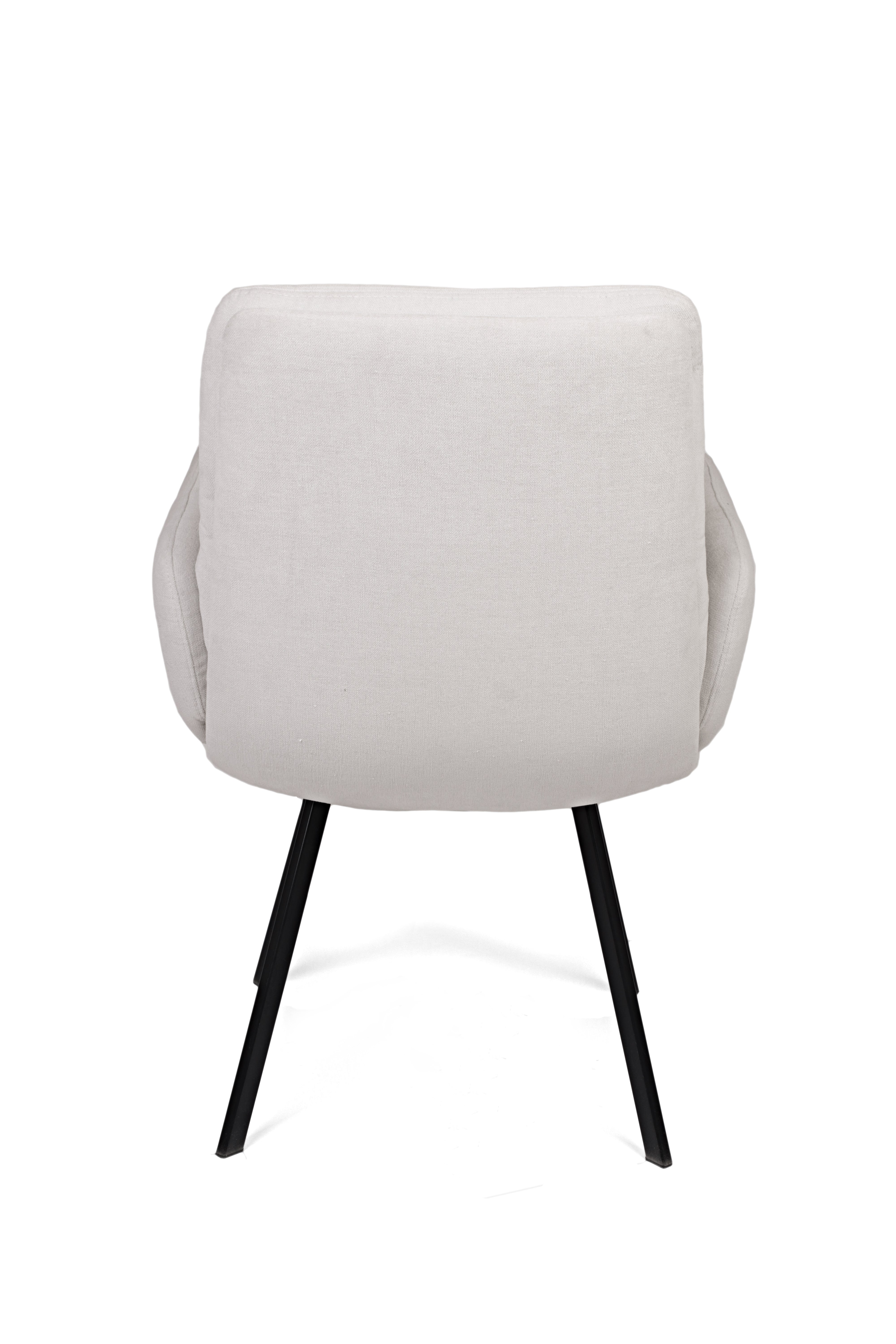Jonathan armchair metal legs