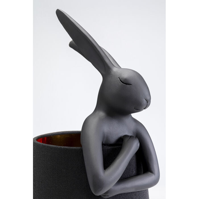 Animal Rabbit Black– lampa stołowa