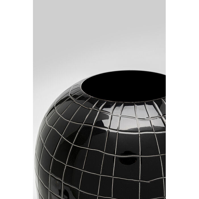 Black Mesh – dekoracyjny wazon 26 cm