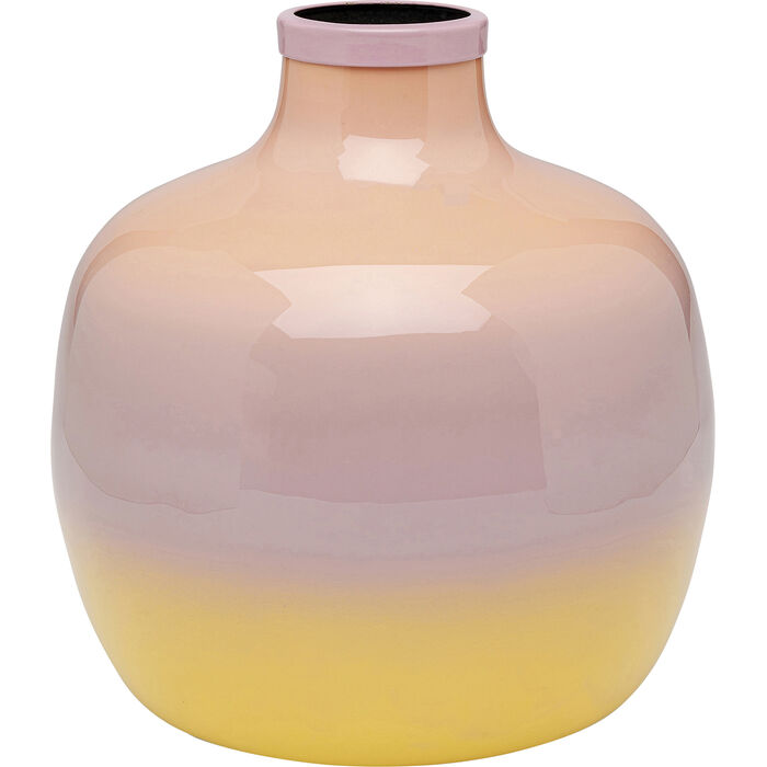 Rici – dekoracyjny wazon czerwony 19 cm