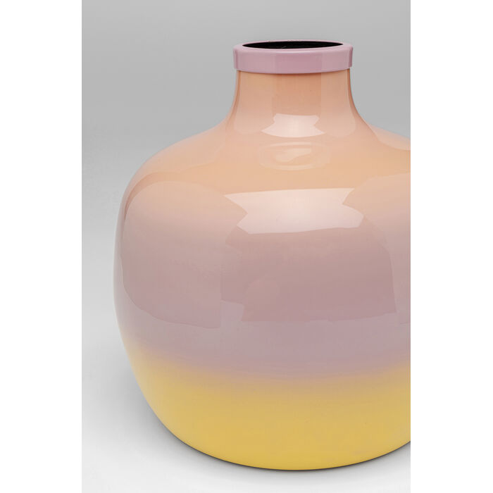 Rici – dekoracyjny wazon czerwony 19 cm