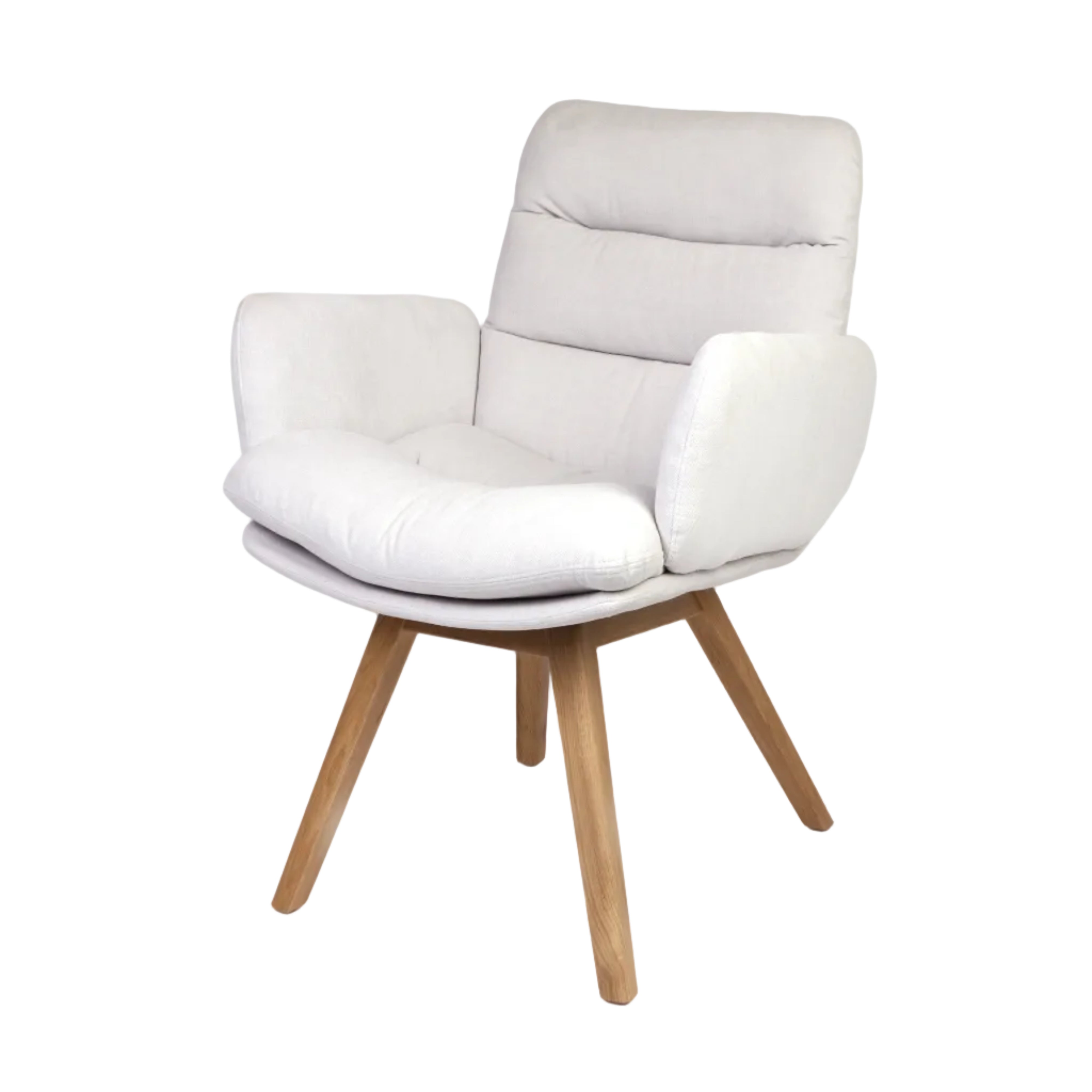 Jonathan armchair wooden legs