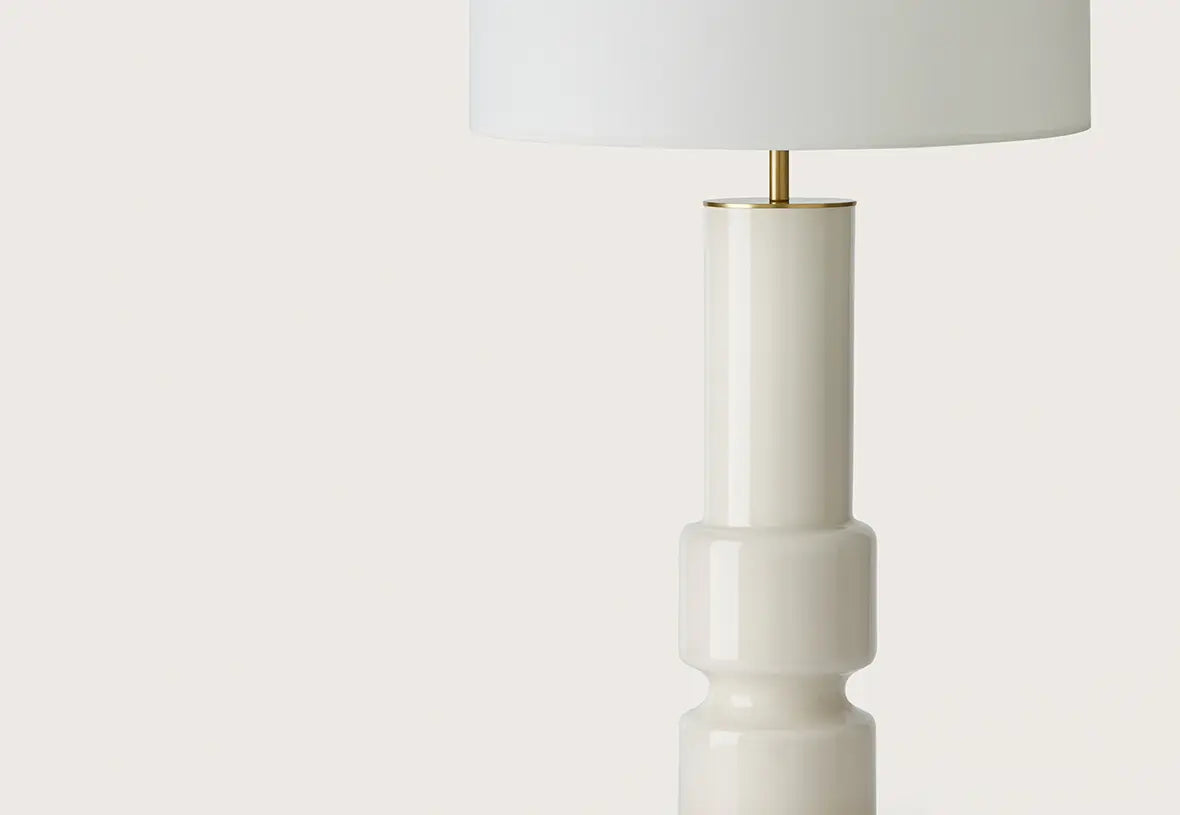 Lusa – lampa stołowa szklana