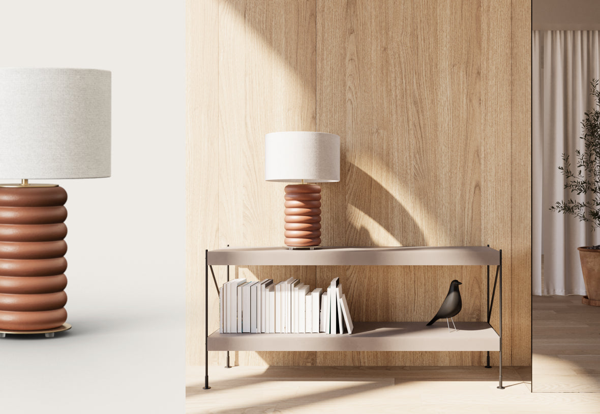 Onut S – lampa stołowa ceramiczna