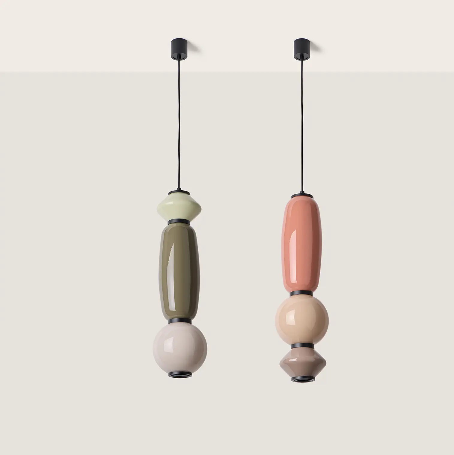 Papi – lampa wisząca szklana