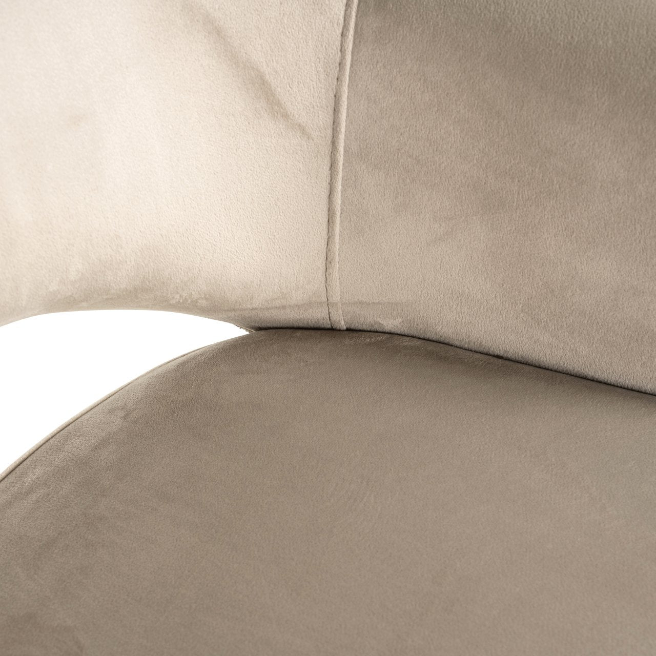 Krzesło Giovanna Trendy Nature Khaki Velvet