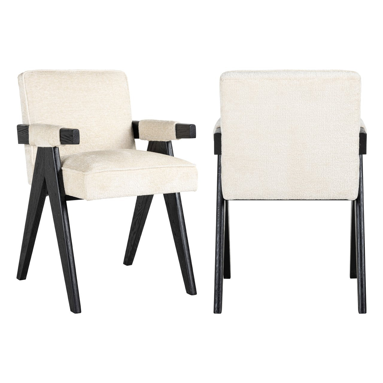 Krzesło Cooper White Chenille