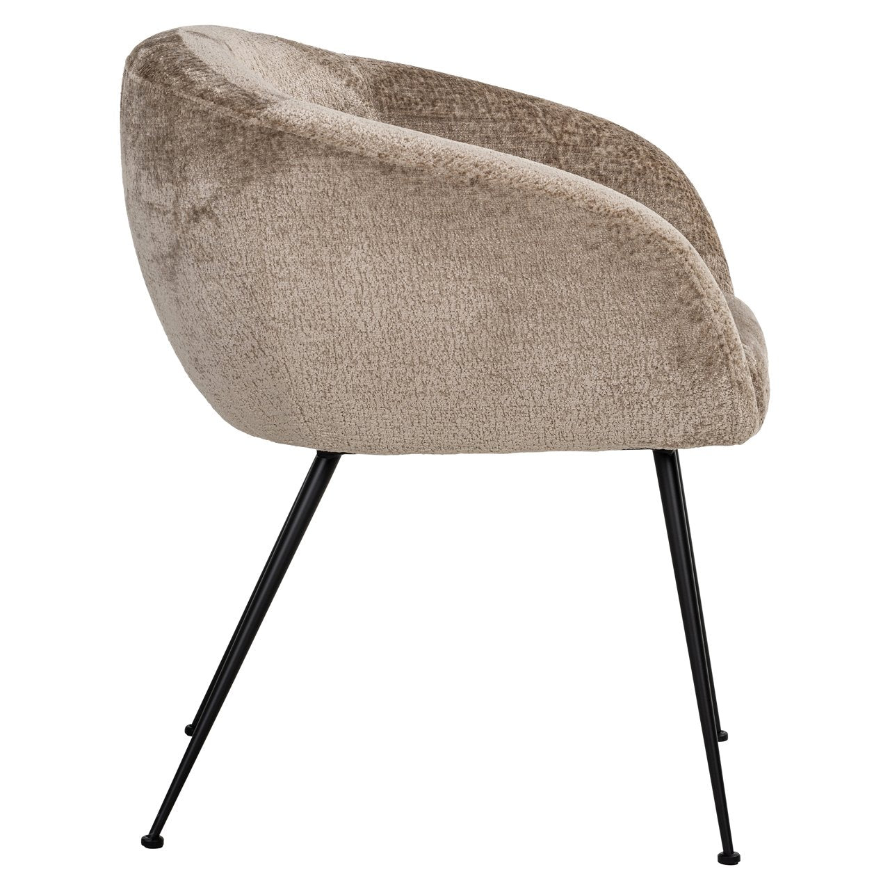 Krzesło Ruby Taupe Chenille