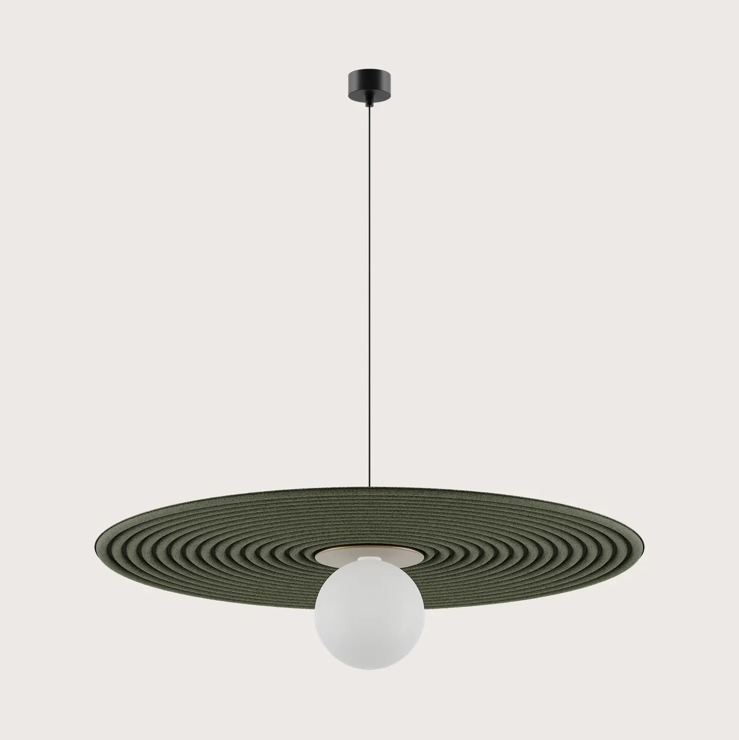 Tico 100 – lampa wisząca akustyczna