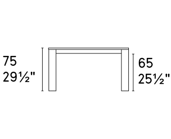 Stół rozkładany Omnia 160–220 × 90 cm Calligaris