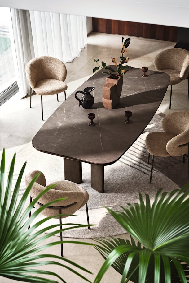 Stół Sandy brązowy – Calligaris