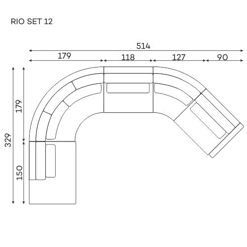 Rio – sofa i narożnik modułowy – zdjęcie 20