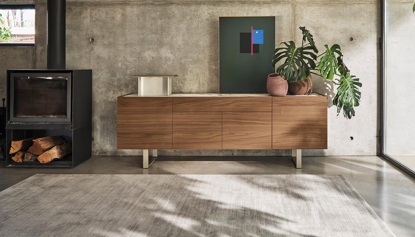 Komoda Horizon 4-drzwiowa 210 cm Calligaris