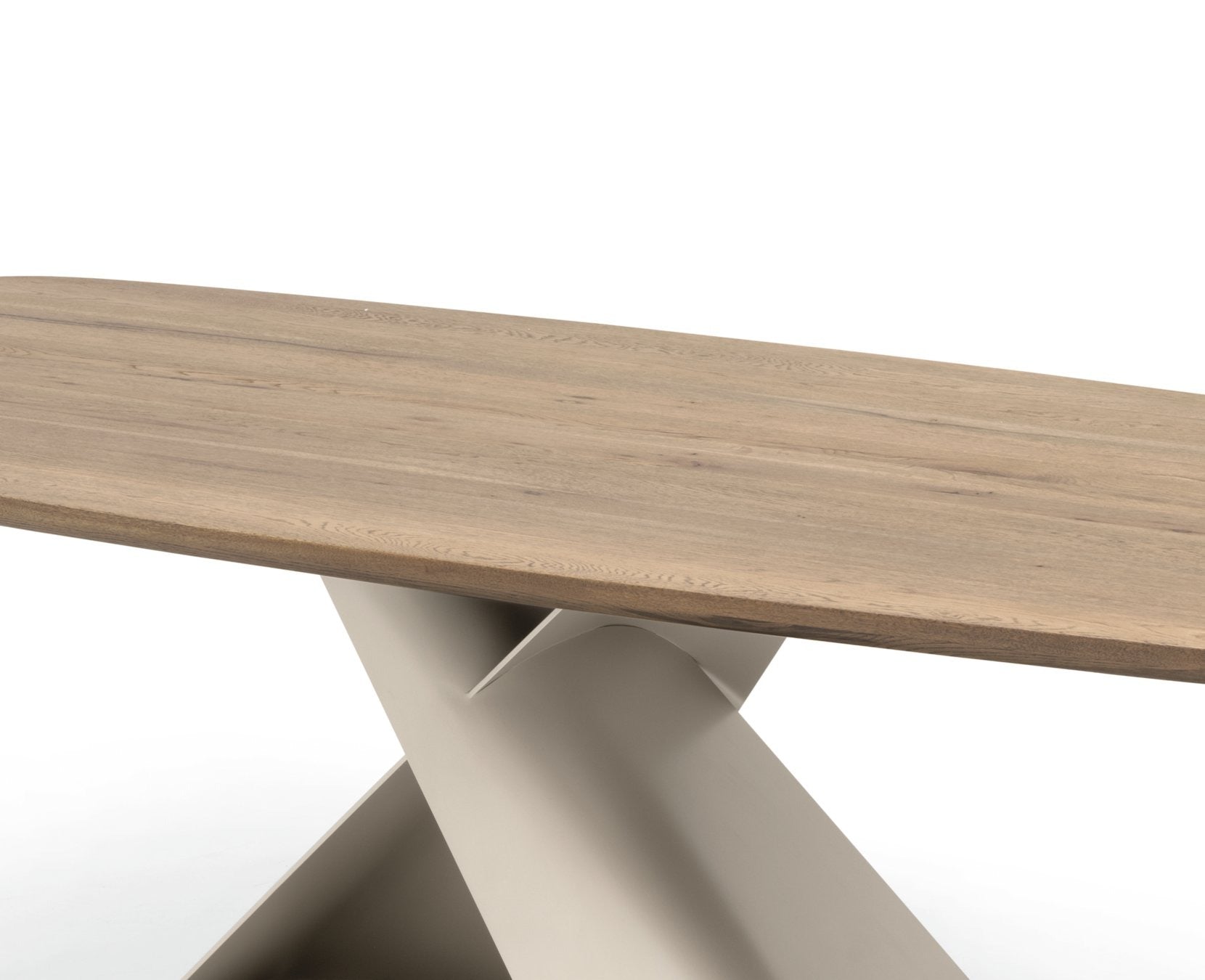 Stół Axiom 200/248/300 cm z blatem z litego dębu Calligaris