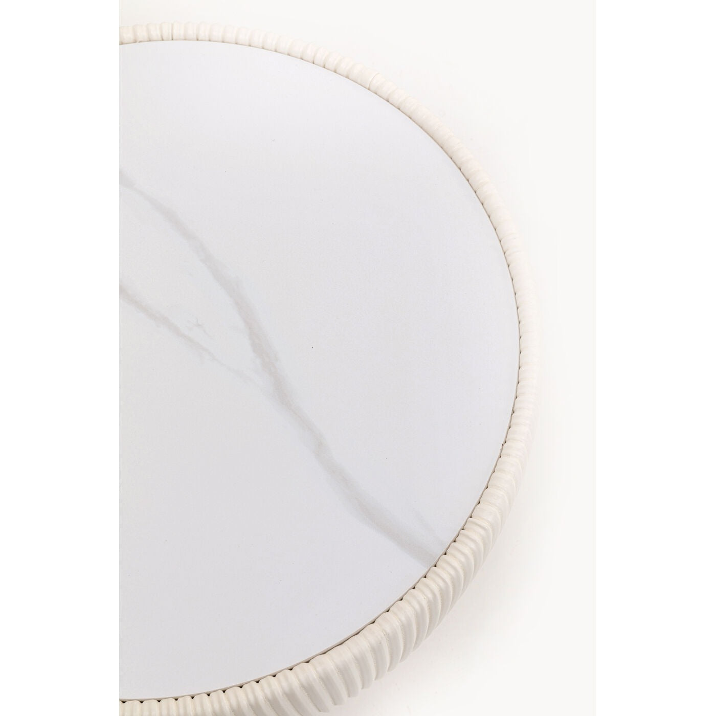 Endless Vegas White Ø47 cm – stolik boczny