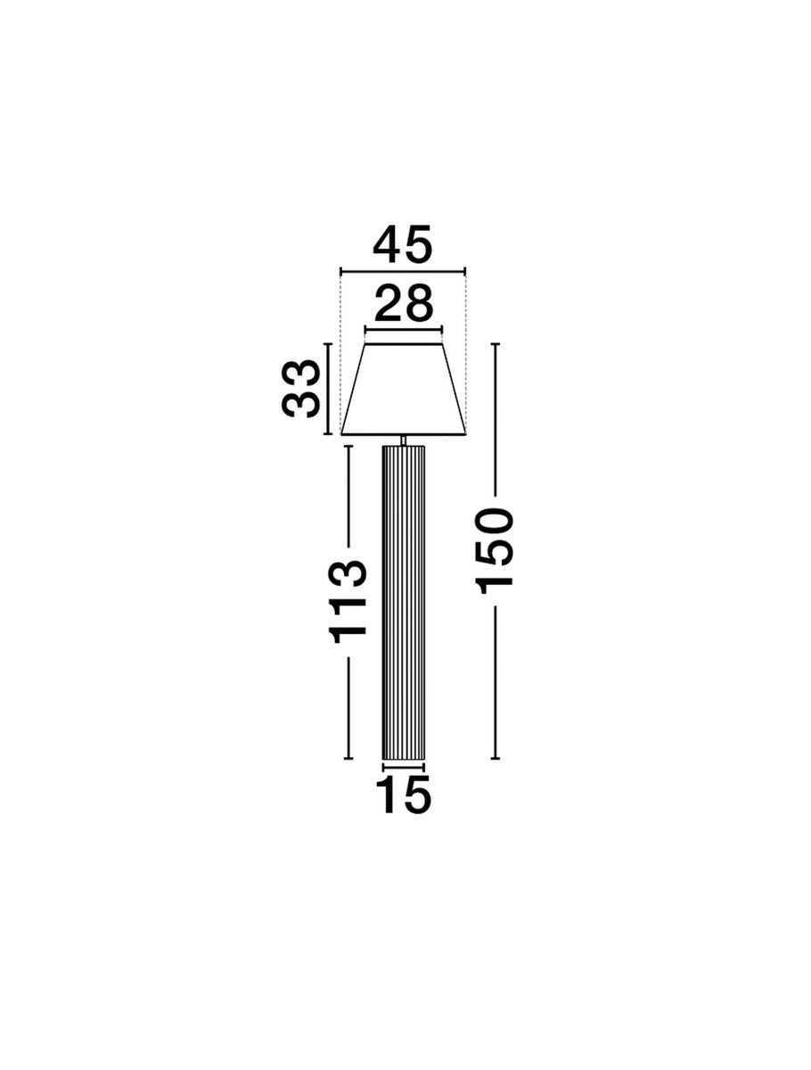 Bacco – lampa podłogowa