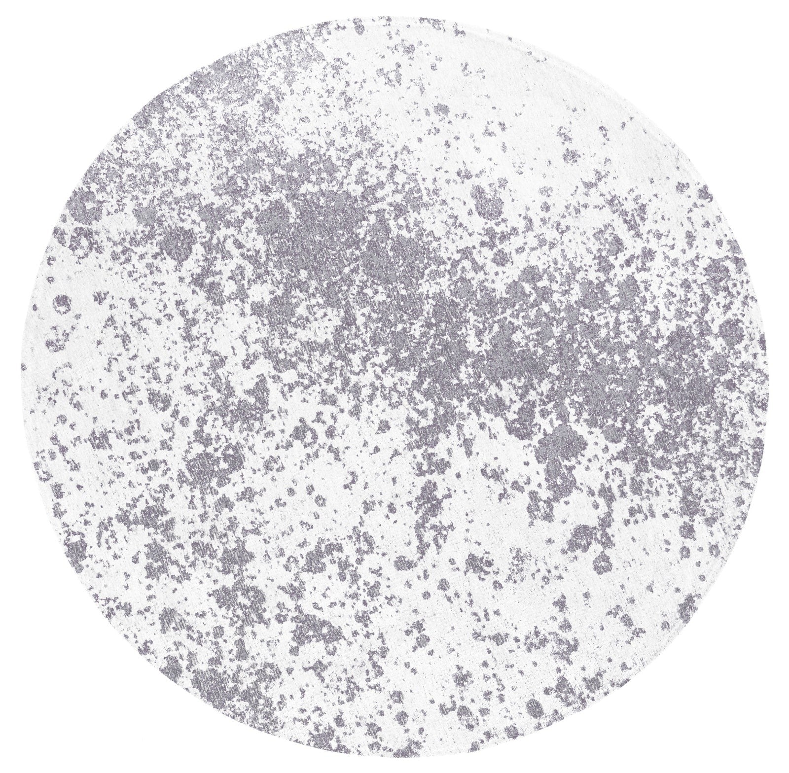 Dywan okrągły Moon Light Gray – Carpet Decor