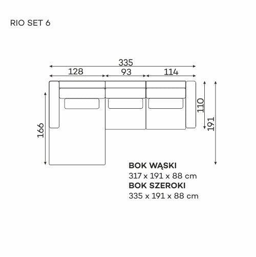 Rio – sofa i narożnik modułowy – zdjęcie 15