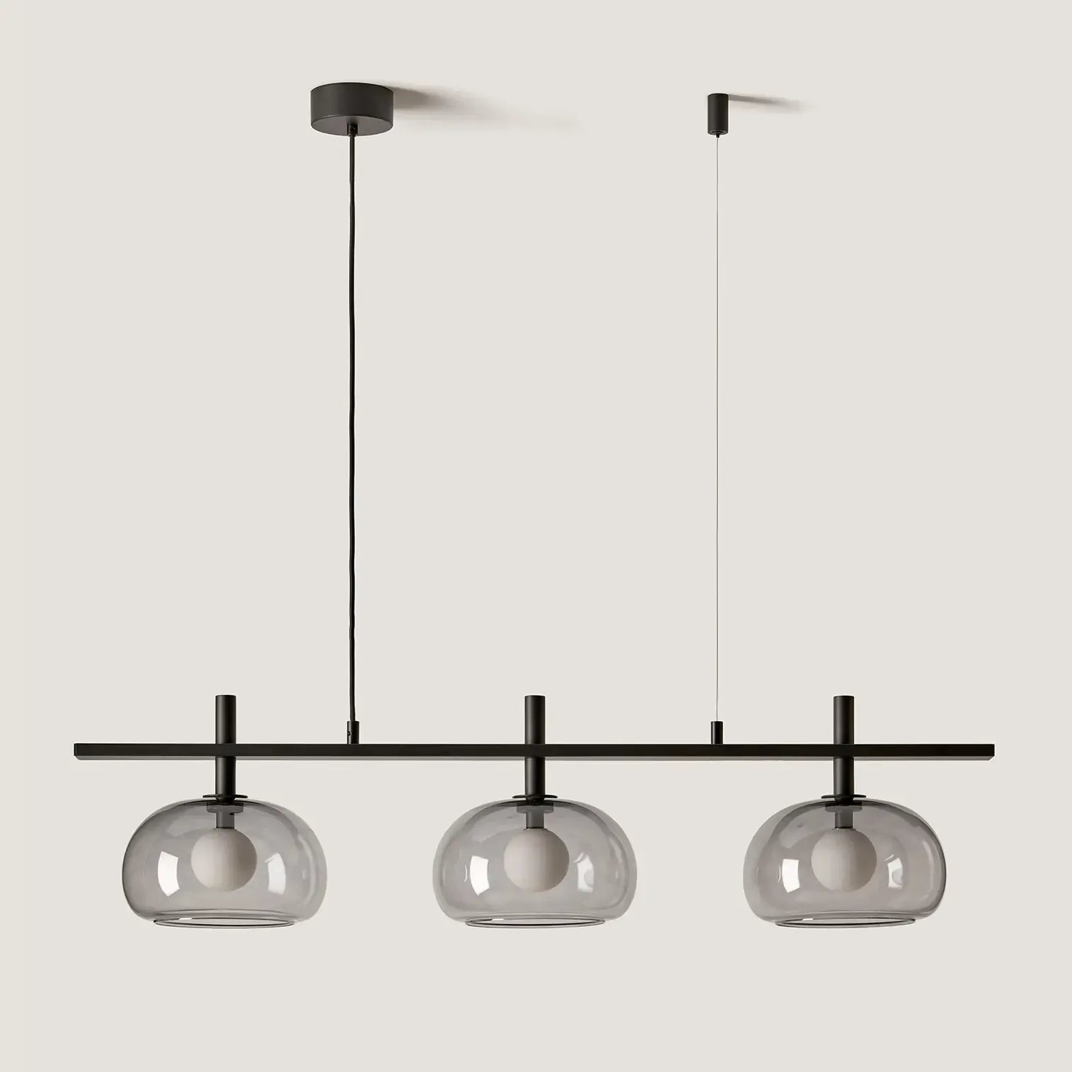 Cloud 3 – lampa wisząca szklana