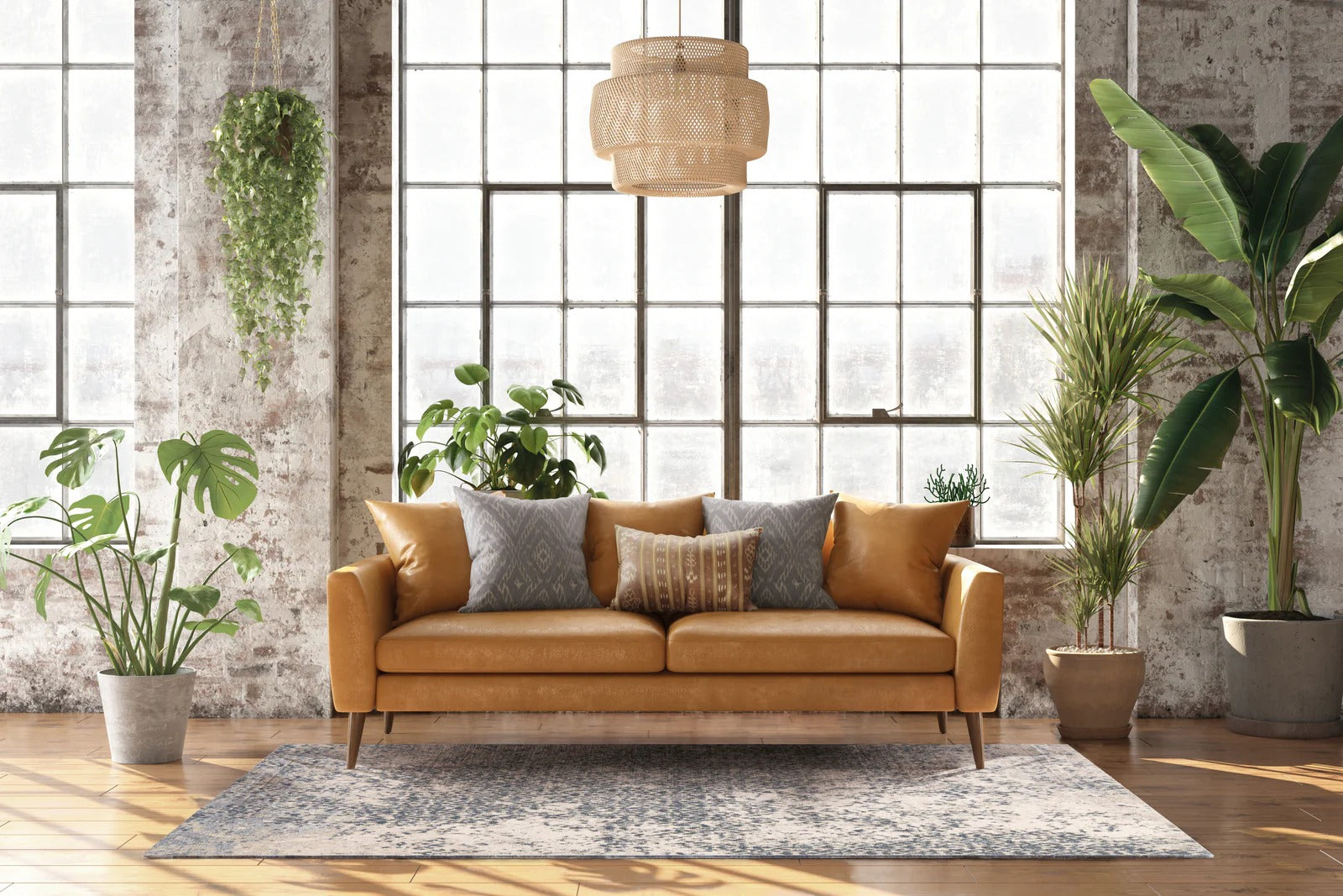 Dywan Ives Warm Blue – Carpet Decor