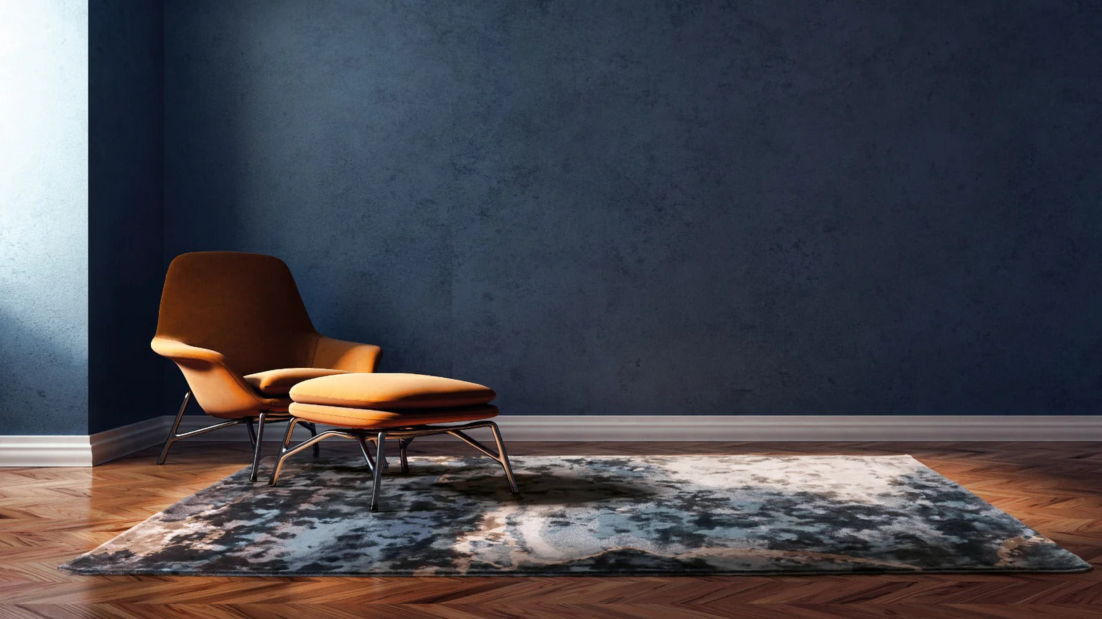 Dywan Escape Blue – Carpet Decor