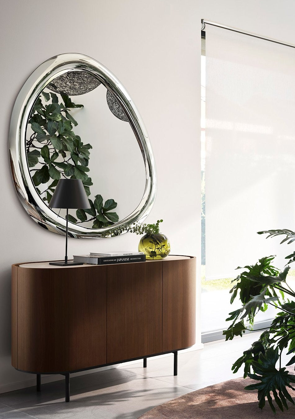 Lustro Aura 124 × 125 cm Calligaris