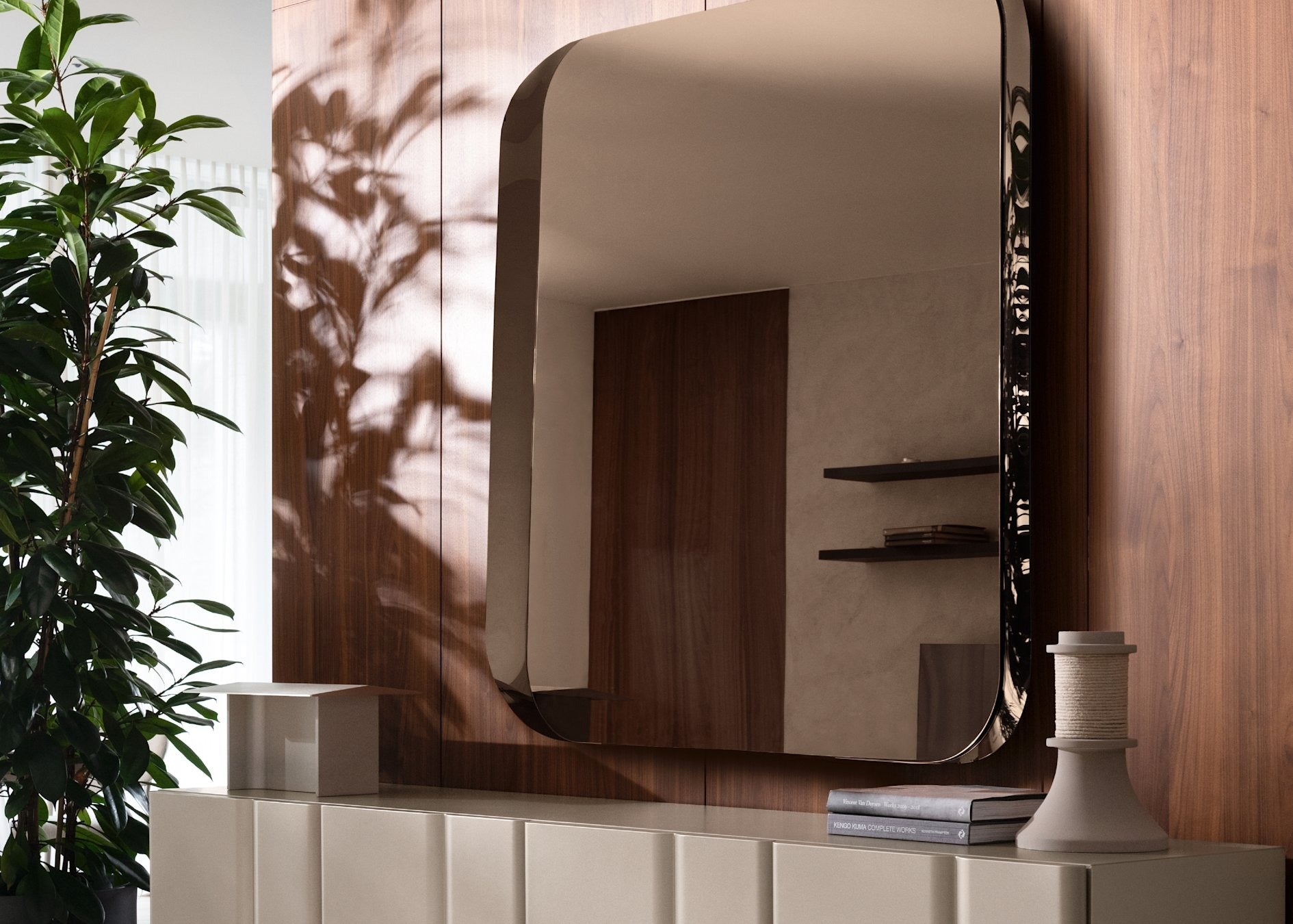 Lustro Divine 90 × 90 cm Calligaris