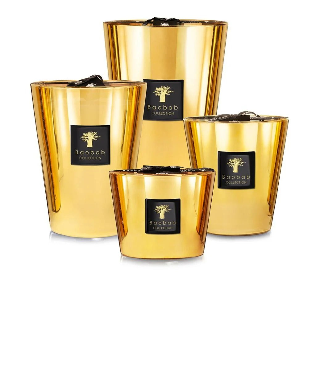 Świeca zapachowa Les Exclusives Aurum – Baobab Collection